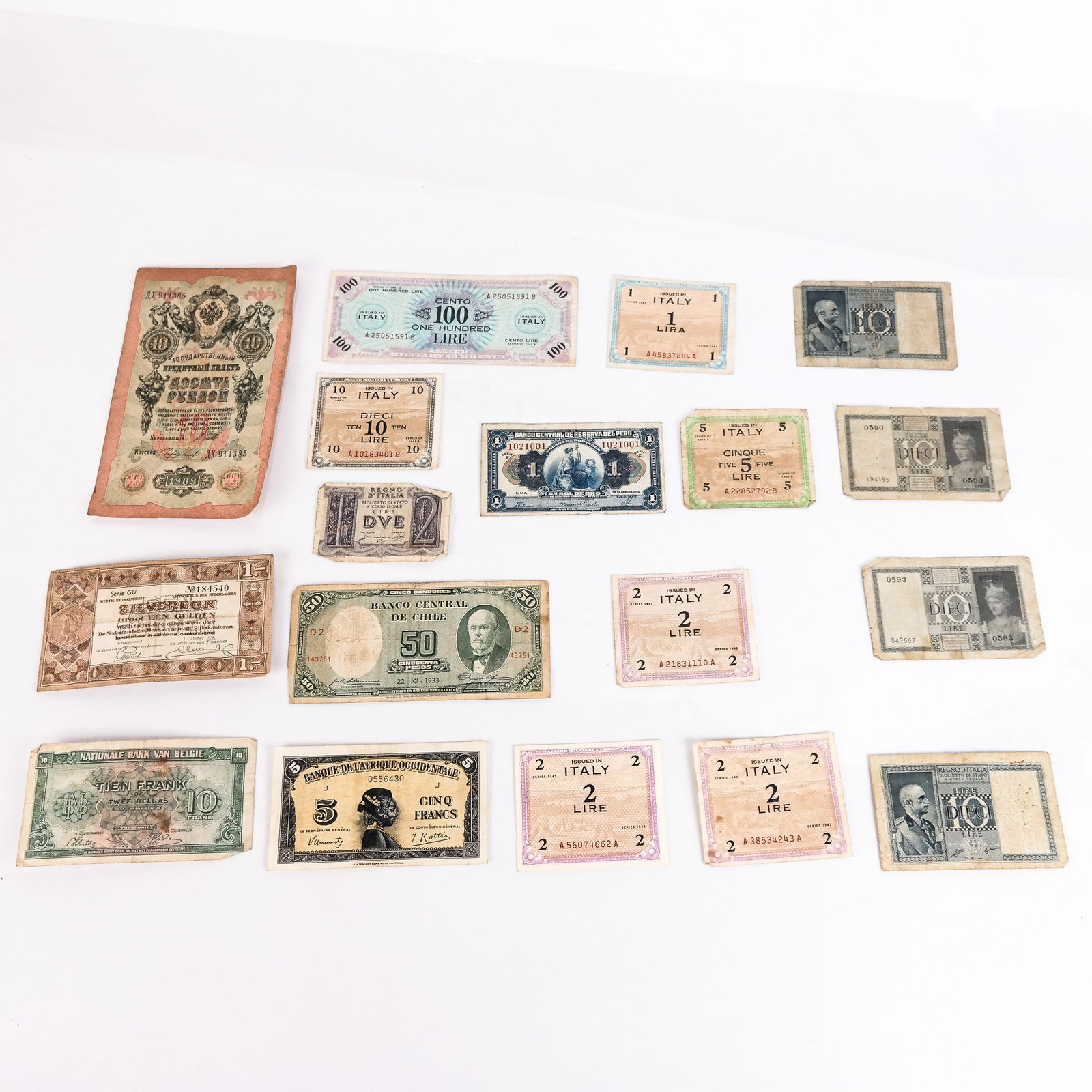 Collectible World Paper Currency Group (1 of 9)