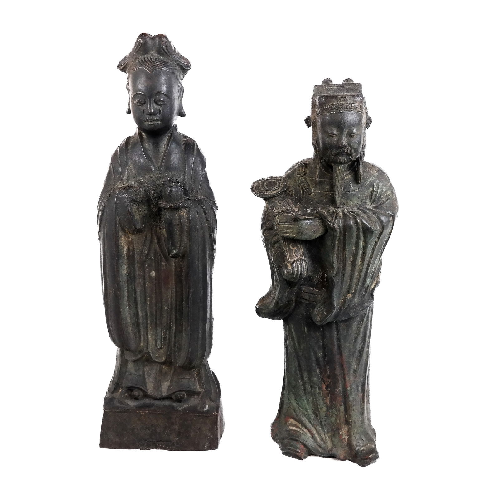 Antique Chinese Bronze Sculptures (2) (1 of 14)