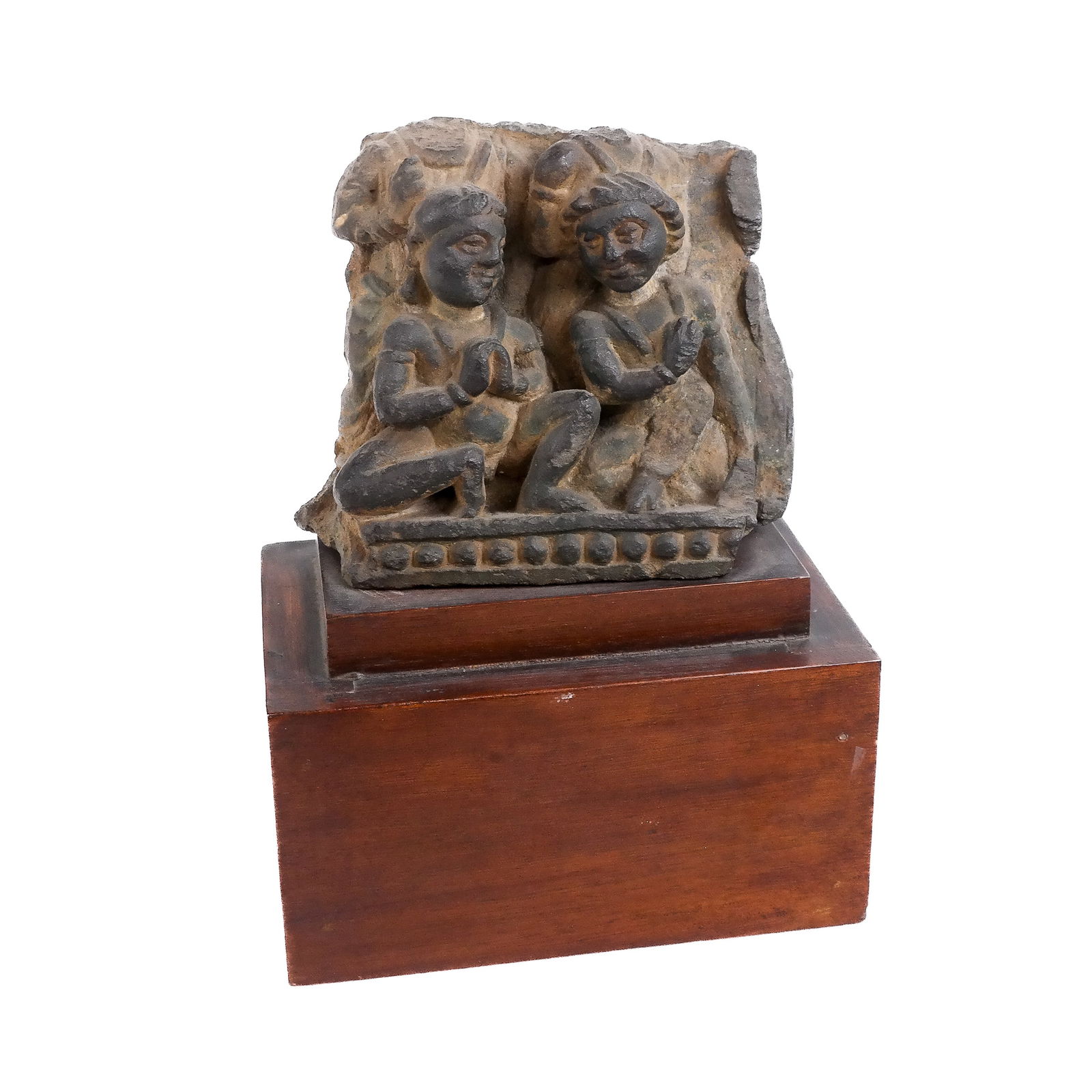 South Asian Carved Stone Fragment (1 of 6)