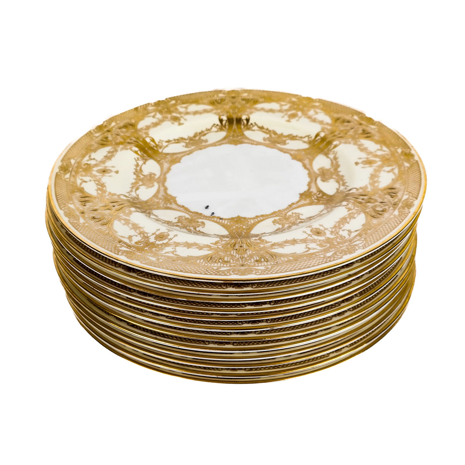 Royal Worcester Service Plates (12) (1 of 7)