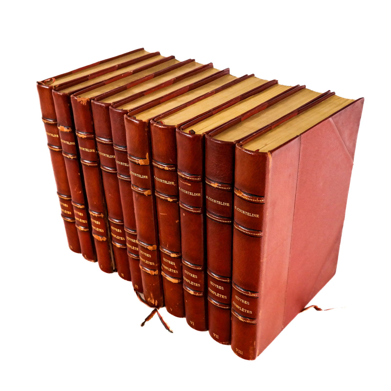 French Bindings: Oeuvres Completes de Georges Cour (1 of 11)