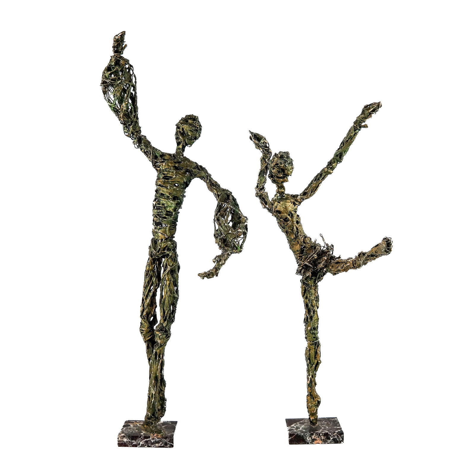 Two Modern Brutalist Figural Sculptures (1 of 7)
