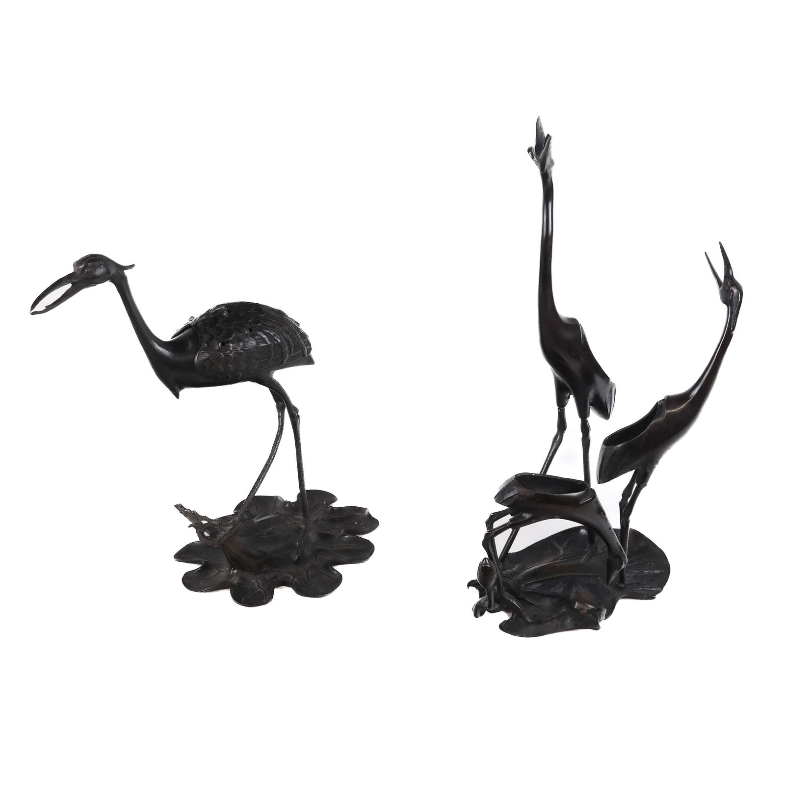 Two Chinese Bronze Bird-Form Censers (1 of 10)