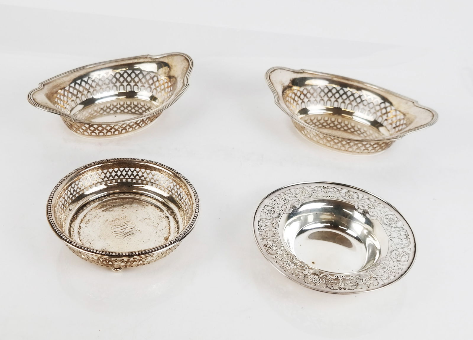 Four Sterling Silver Candy Dishes (4) (1 of 17)