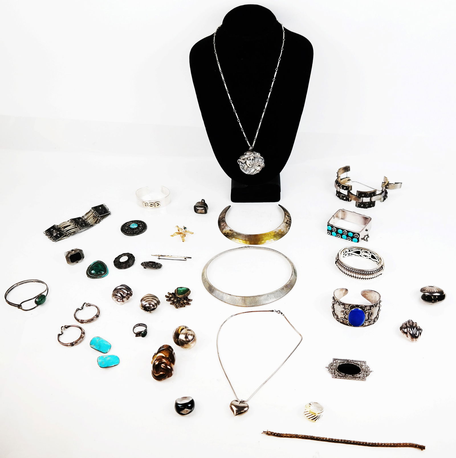Winograd, Caviar & Other Silver & Metal Jewelry (1 of 15)