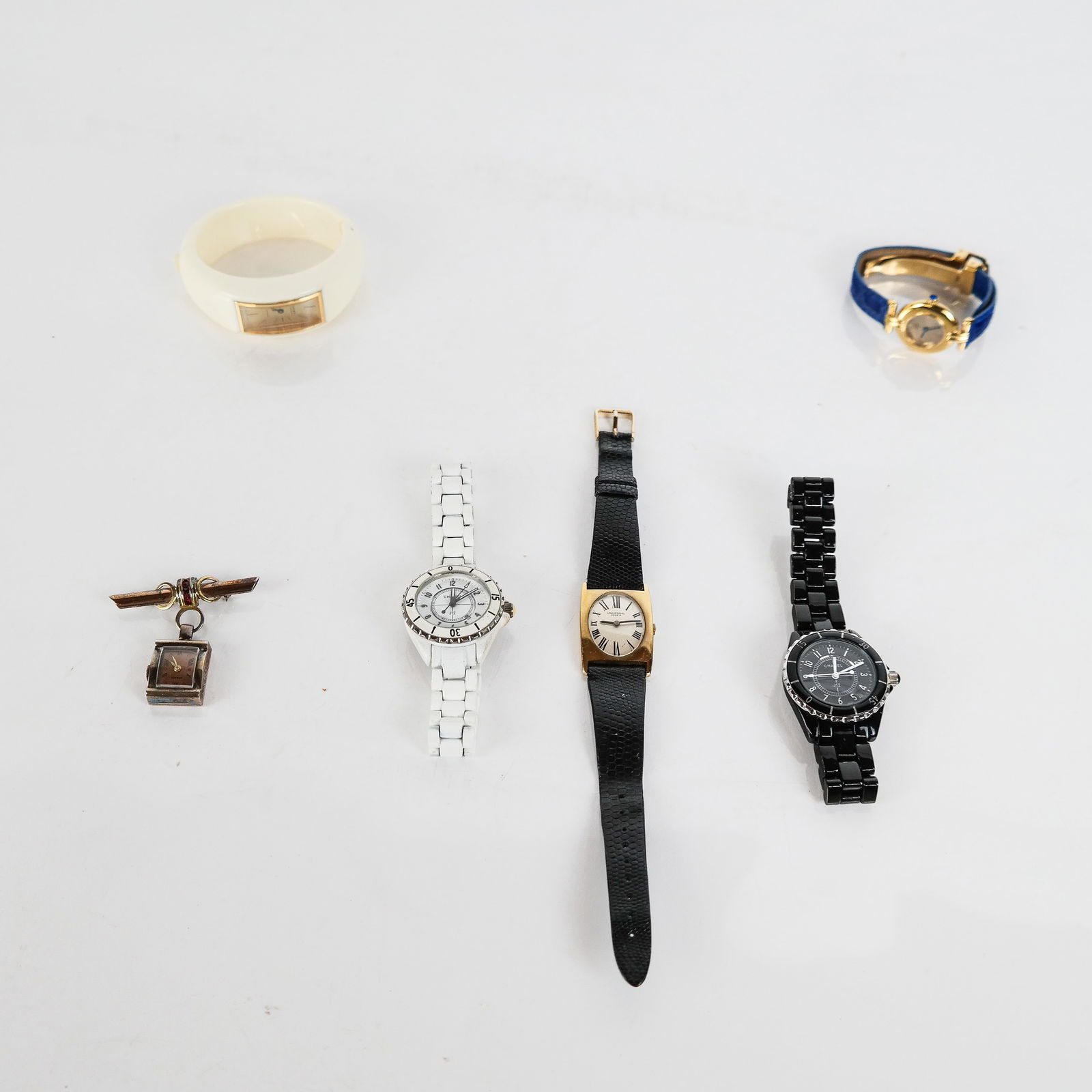 Fun Group of Timepieces with Spurious Makers (6) (1 of 14)