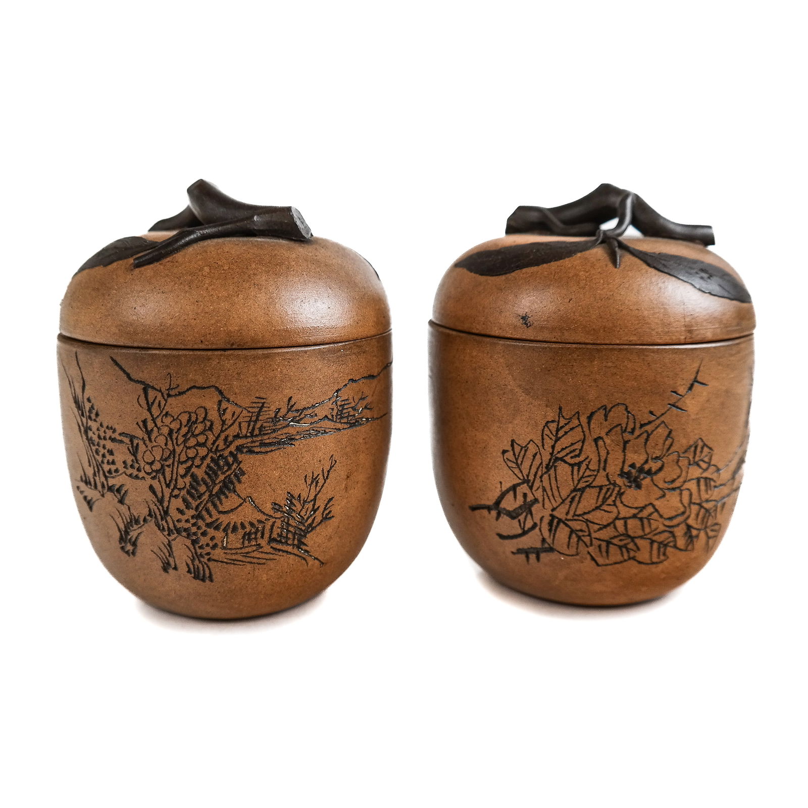 Chinese Pottery Apple-Form Jars (2) (1 of 17)
