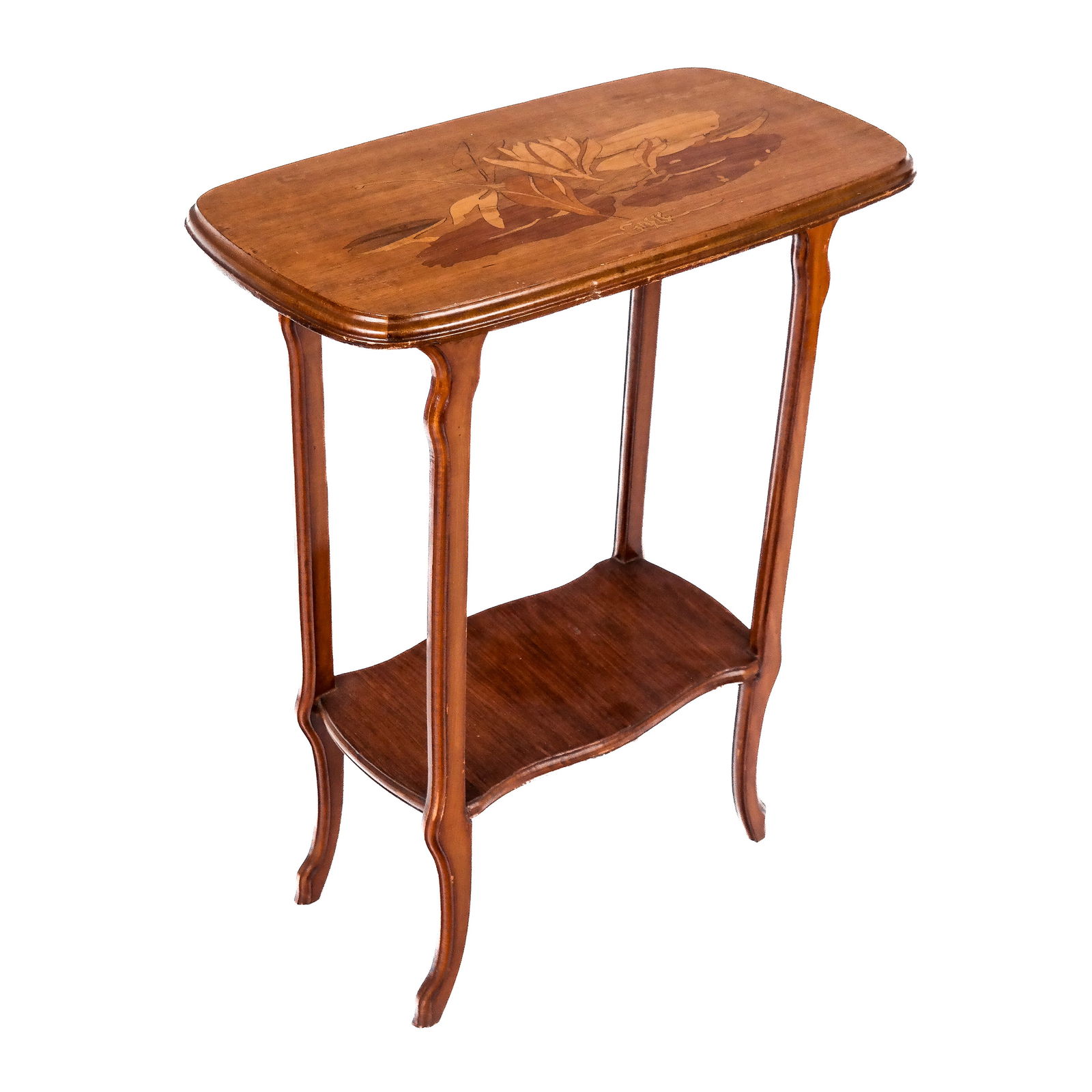 Art Nouveau Inlaid Table by Galle (1 of 8)
