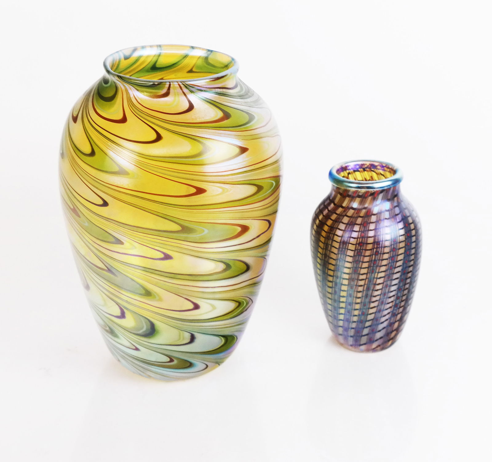 Orient & Flume Art Glass Vases (2) (1 of 20)