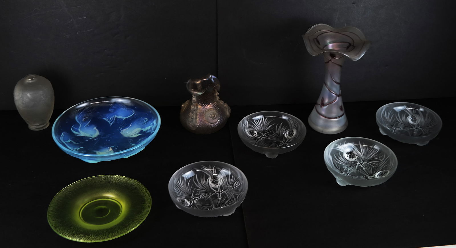 Verlys, Sabino & Others Group of Art Glass (9) (1 of 19)