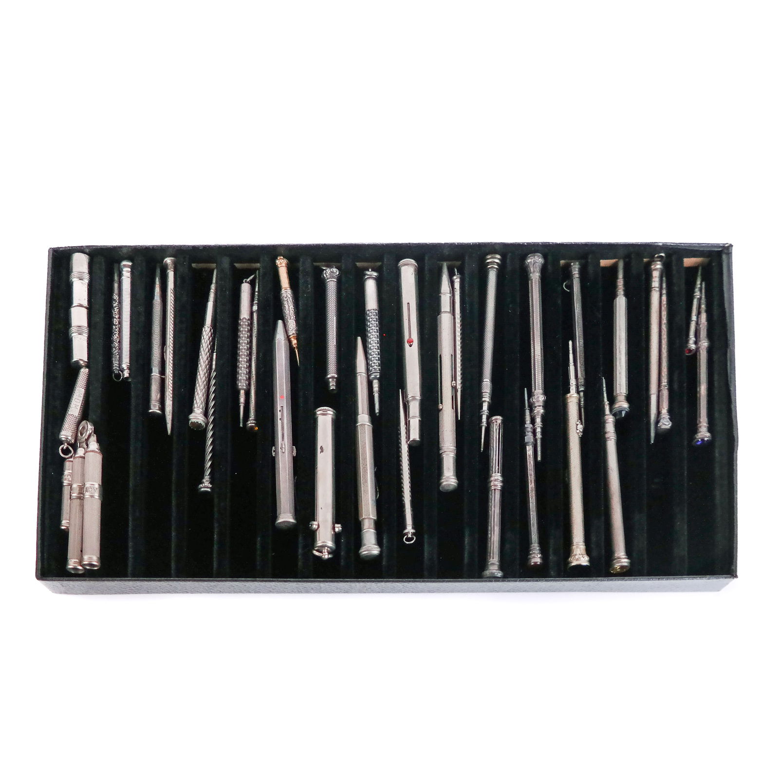 Group of Silver & Plated Retractable Pencils (1 of 11)