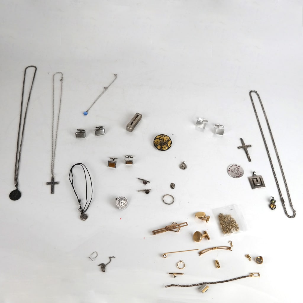 Group of Silver, Gold-Filled and Costume Jewelry (1 of 10)