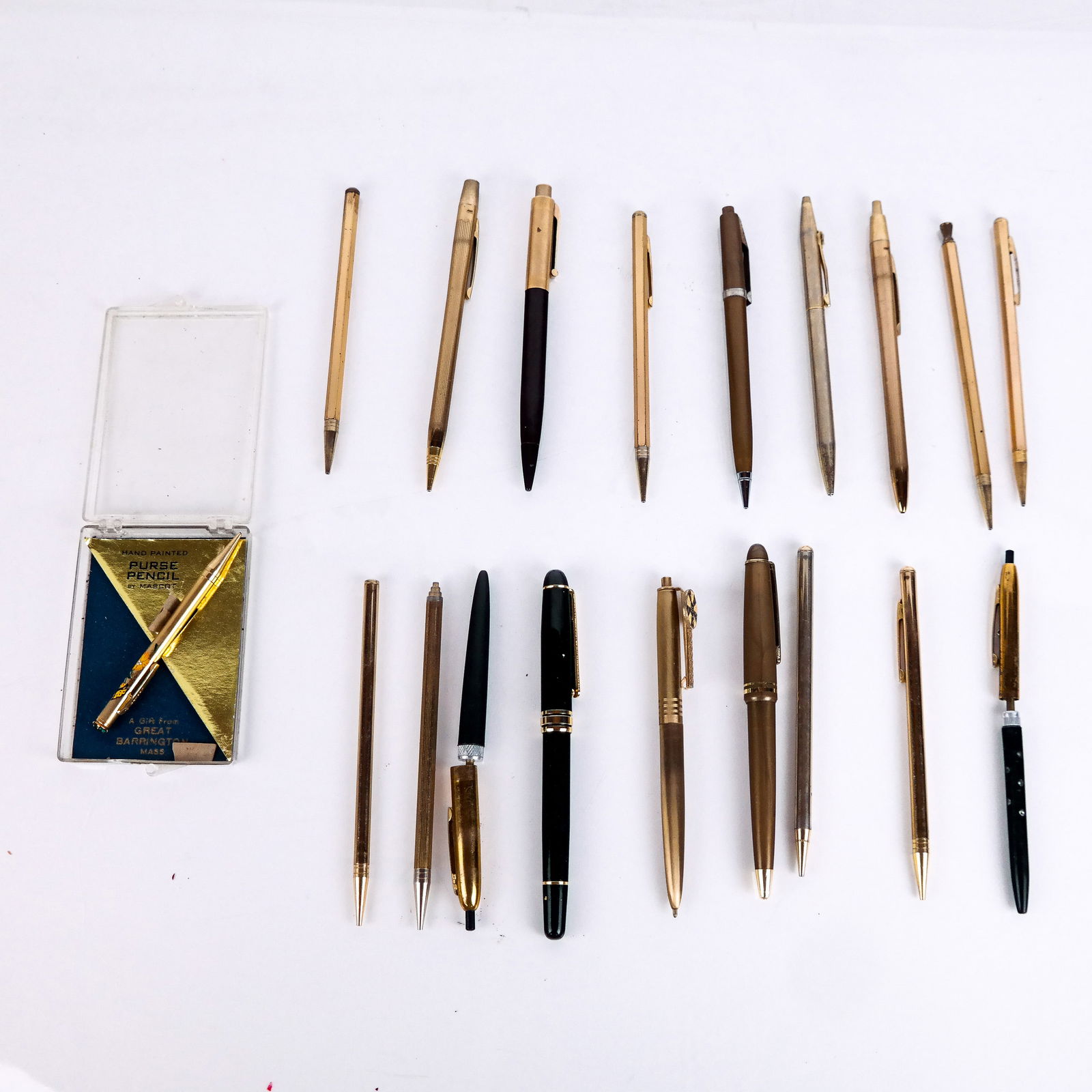 Group of Gold-Filled & Metal Writing Implements (2 (1 of 5)