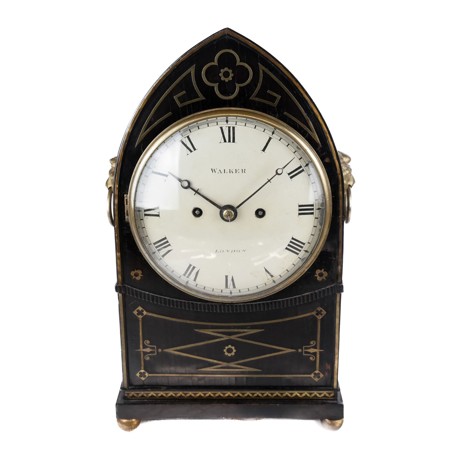 John Walker Antique English Mantel Clock (1 of 11)