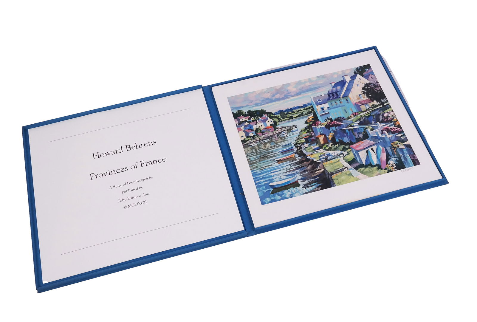 Howard BEHRENS: Portfolio of 4 Serigraphs (1 of 19)