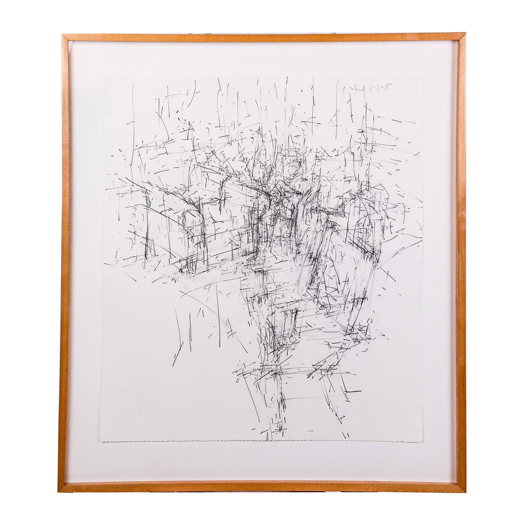 Jordan WOLFSON: "Interior 2" - Graphite on Paper (1 of 6)