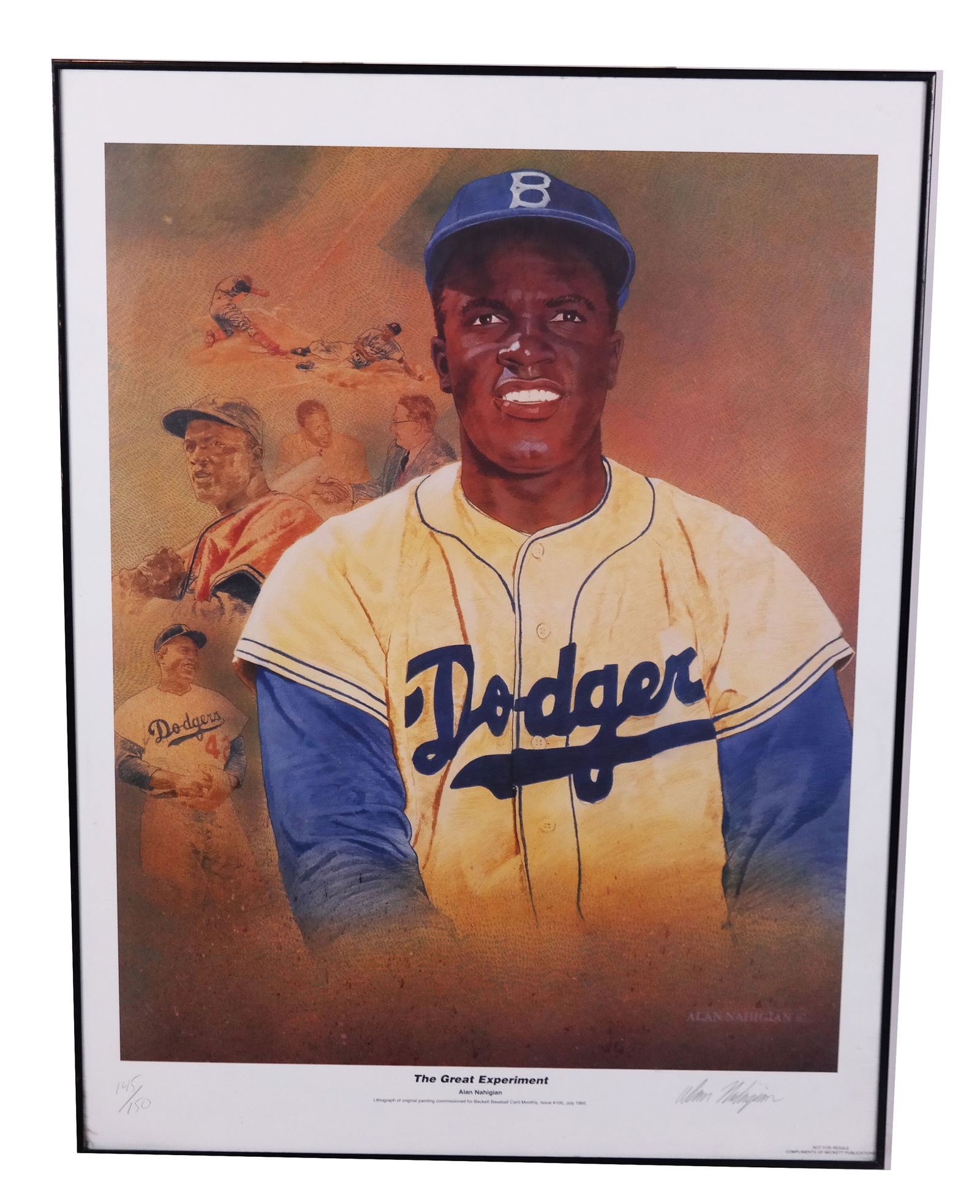 Sports Memorabilia: Framed Baseball Poster (1 of 8)