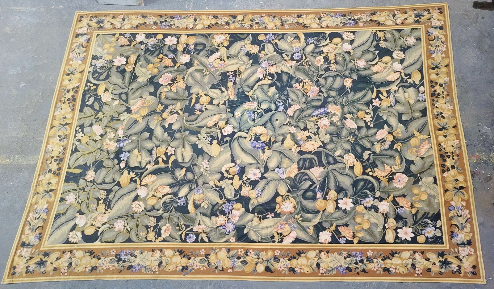 Modern Floral Needlepoint Tapestry (1 of 18)