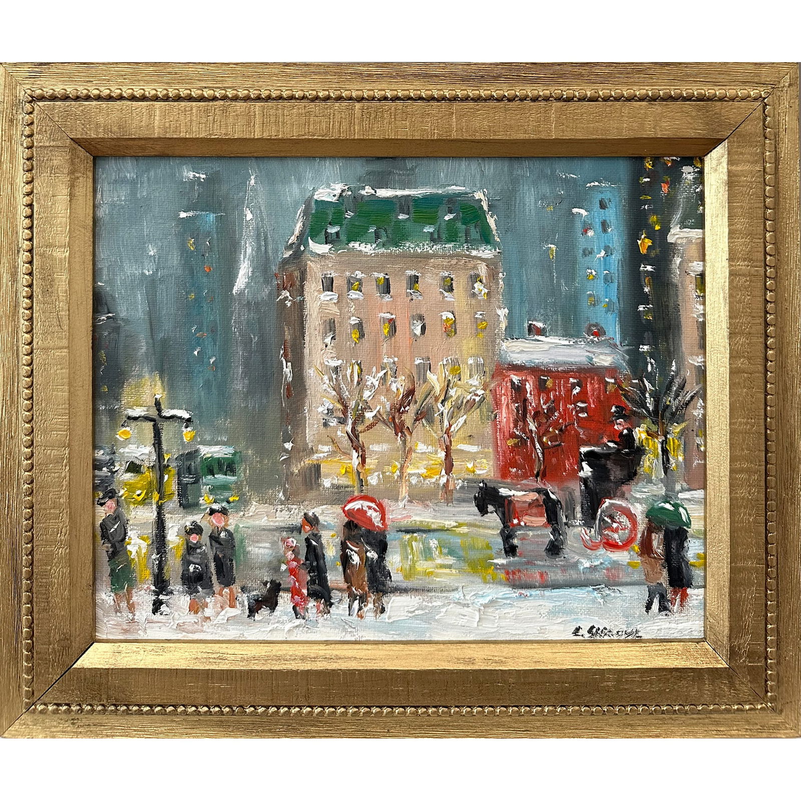 Cindy SHAOUL: Central Park - Painting (1 of 10)