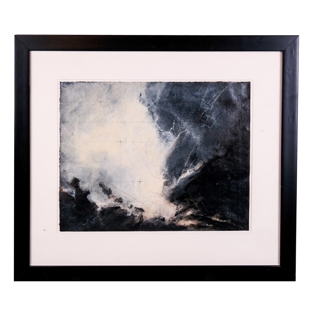 Dozier BELL: Abstract - Acrylic on Paper (1 of 9)