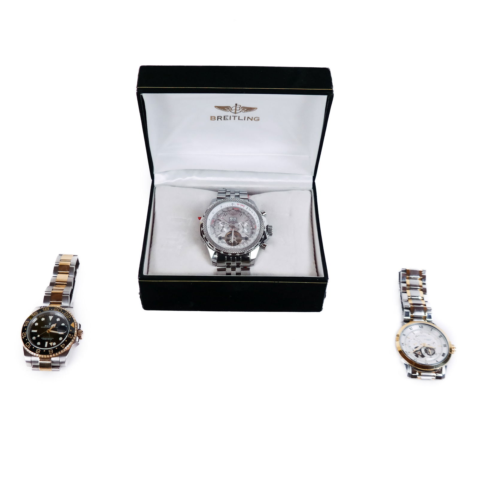 Three Stainless Steel Wristwatches (1 of 15)