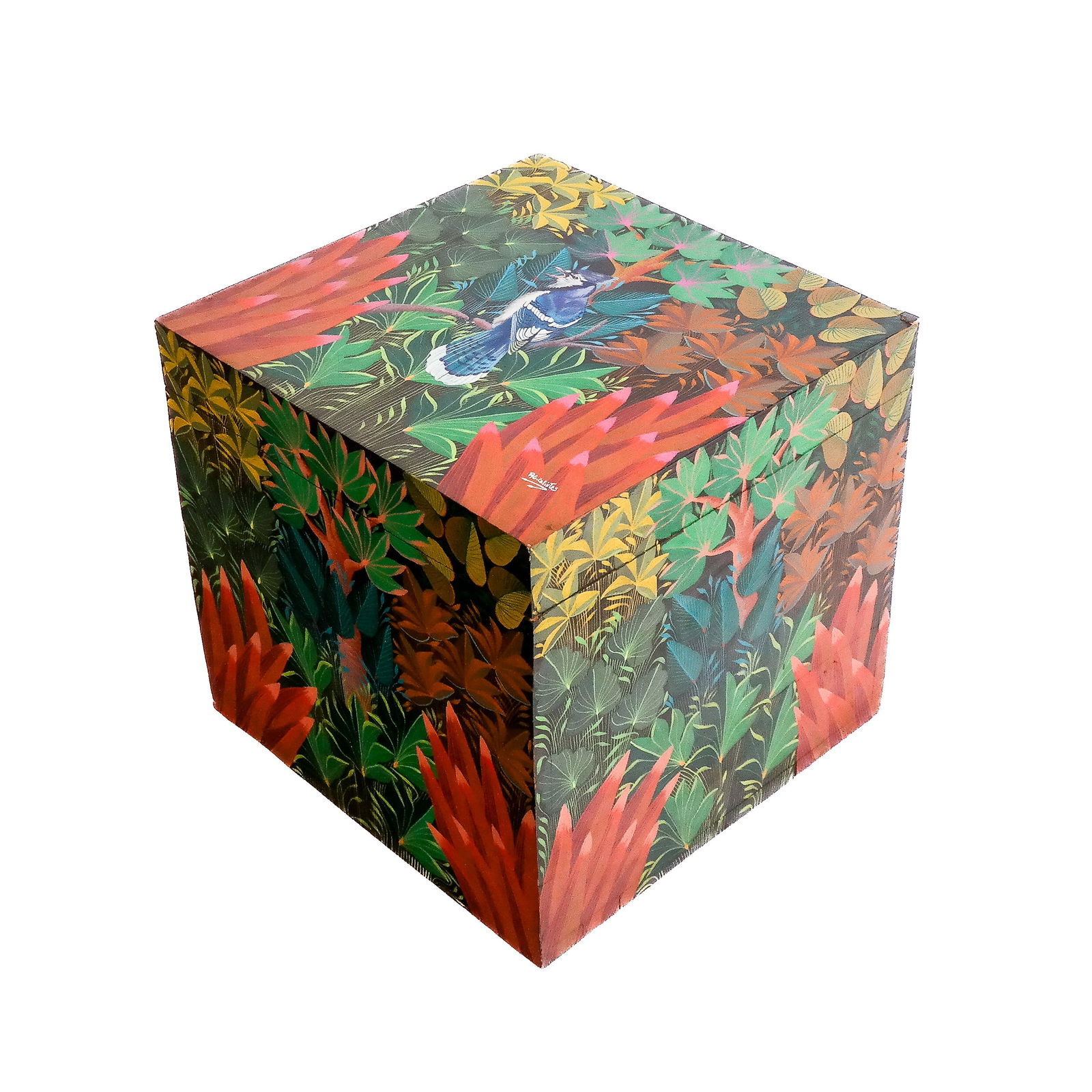 Custom Paint-Decorated Storage Box (1 of 10)