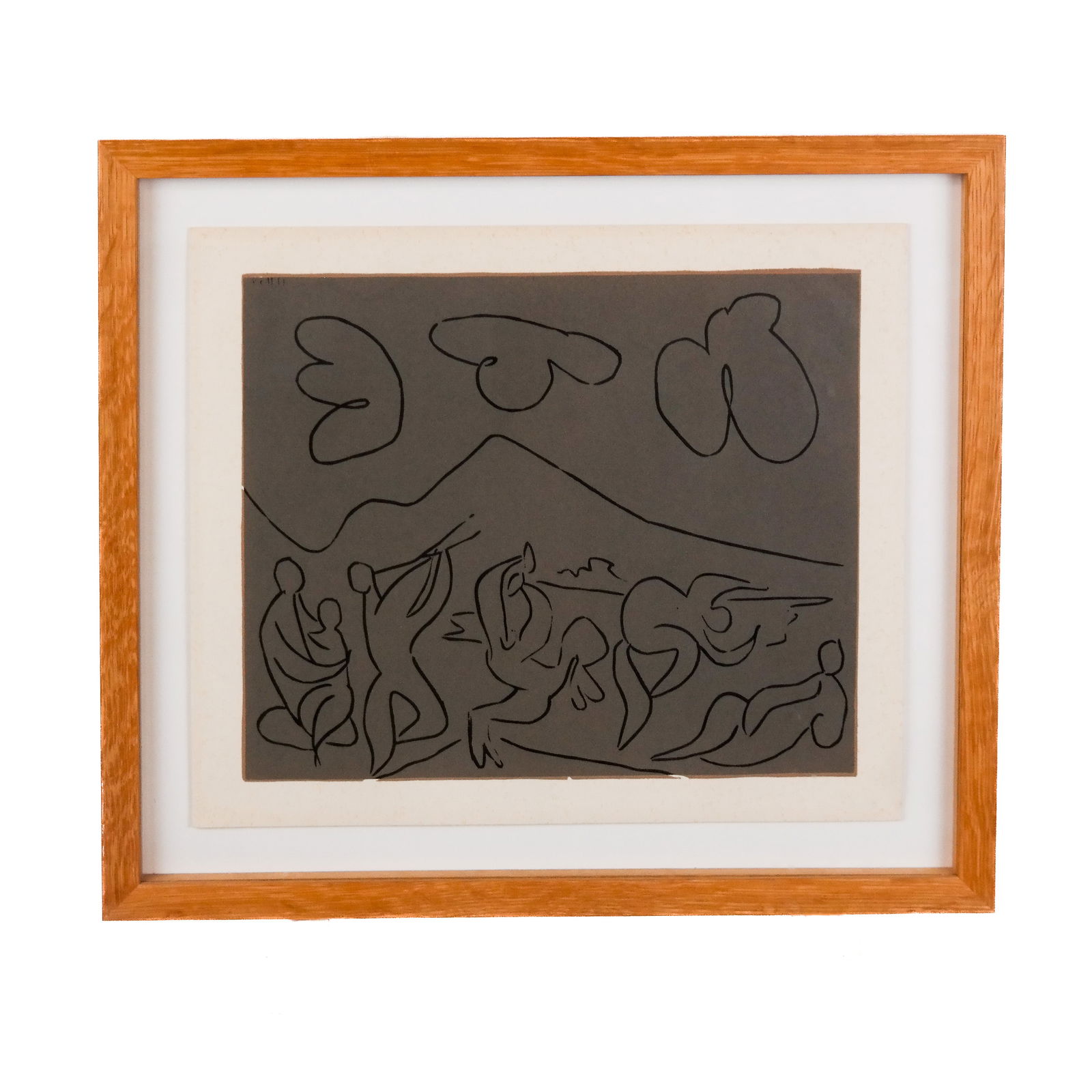 After Pablo PICASSO: "Bacchanale" - Lino Print (1 of 8)