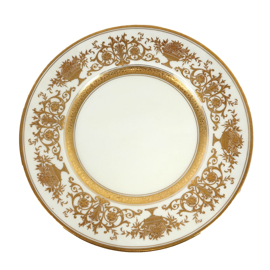 Mintons for Tiffany English Porcelain Plates (12) (1 of 8)