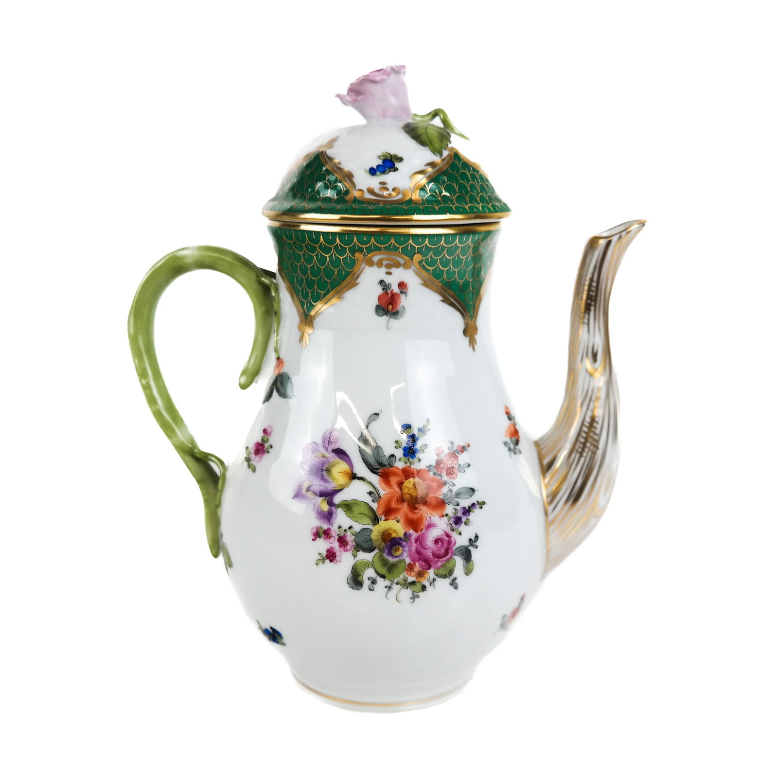 Herend Hungarian Porcelain Coffee Pot (1 of 11)