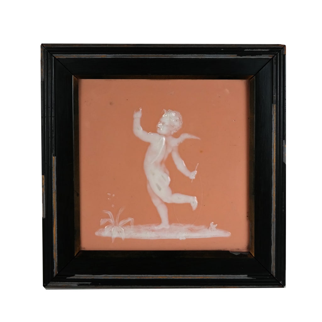 Antique Pate-sur-Pate Porcelain Plaque (1 of 8)