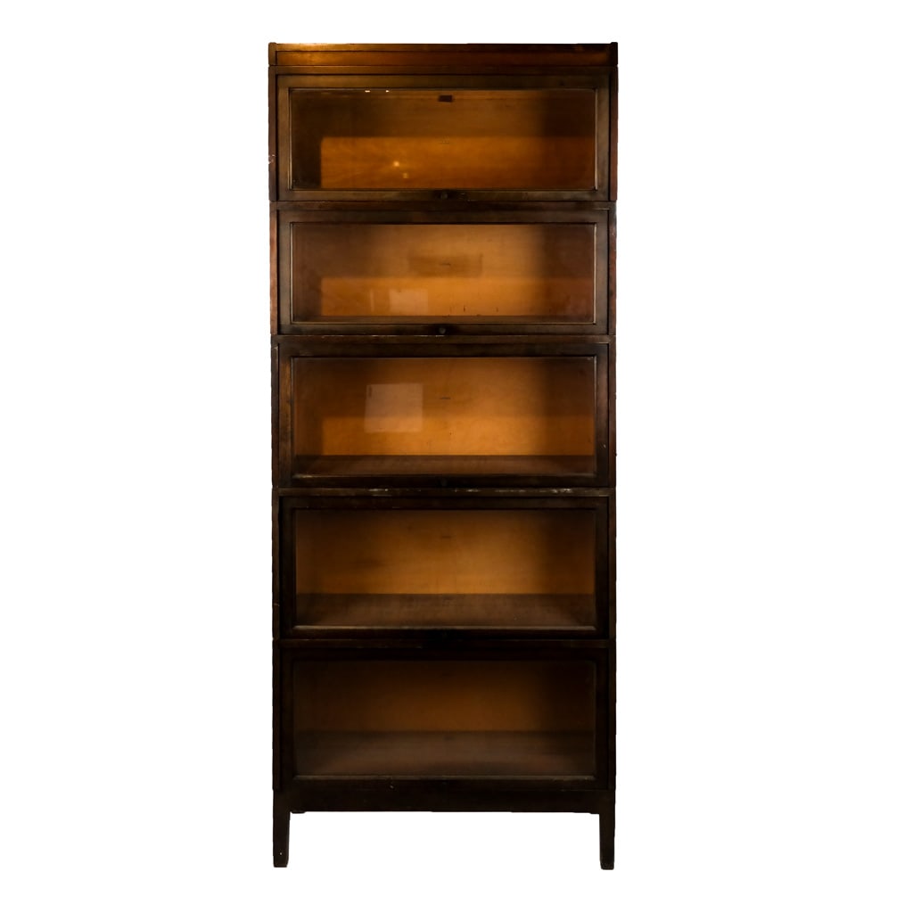 Vintage American Oak Barrister Bookcase (1 of 10)