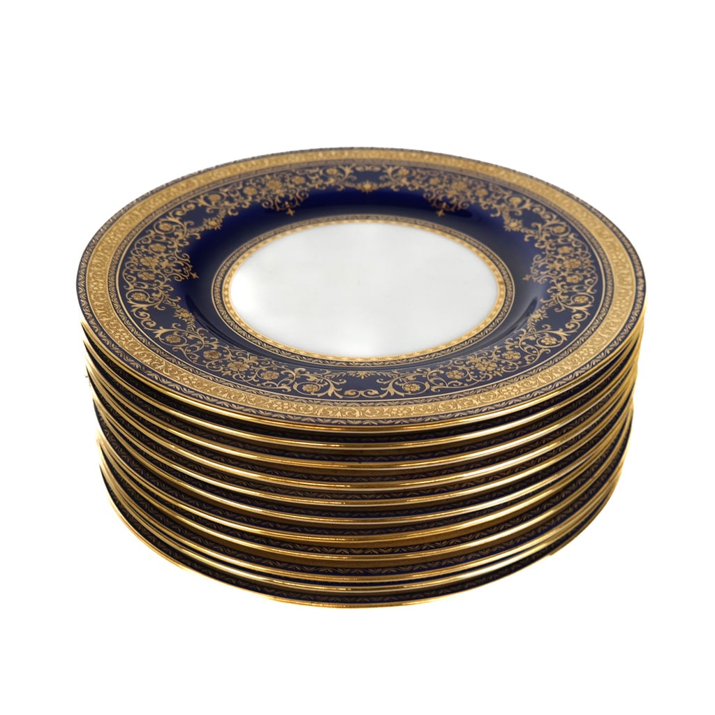 Mintons Porcelain Dinner Plates (11) (1 of 9)