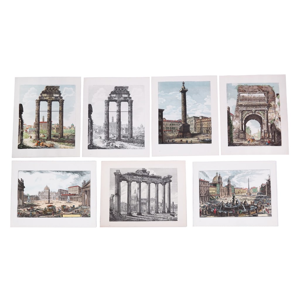 After Luigi ROSSINI & G.B. PIRANESI - 50 Prints (1 of 18)