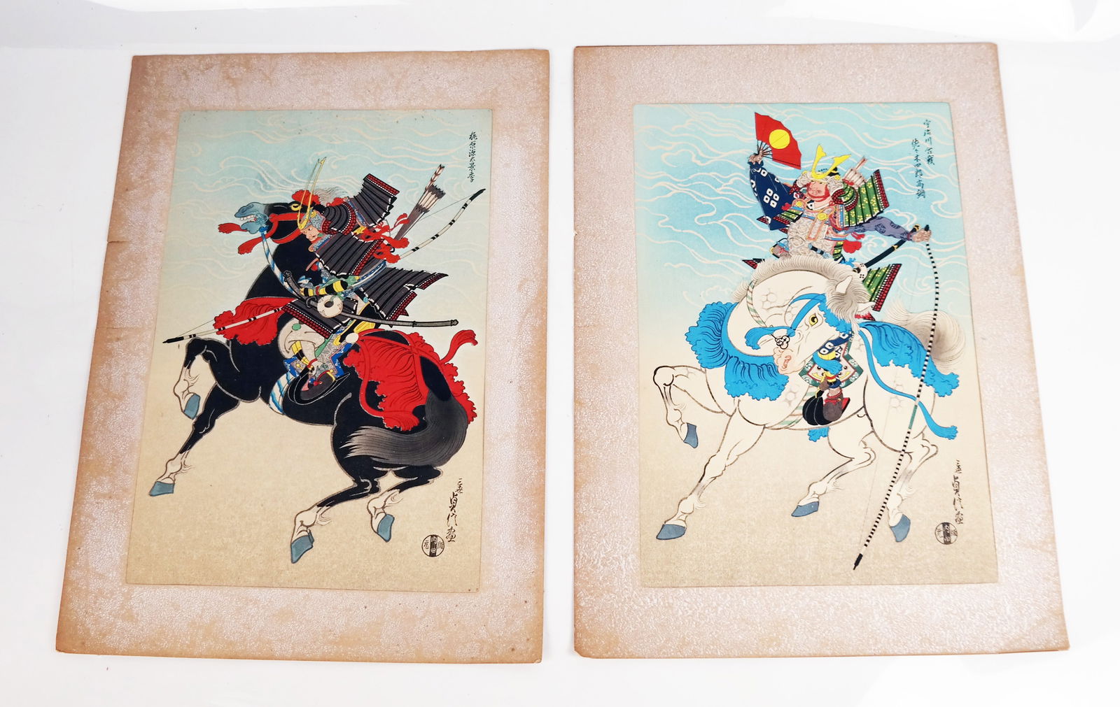 After Haseagwa SADANOBU: Two Color Prints (1 of 16)