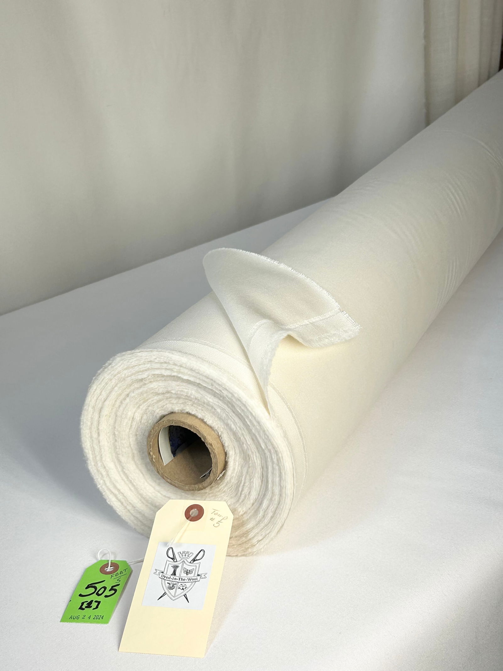 Ralph Lauren Merino Wool Satin, 35 1/2 Yards (1 of 3)