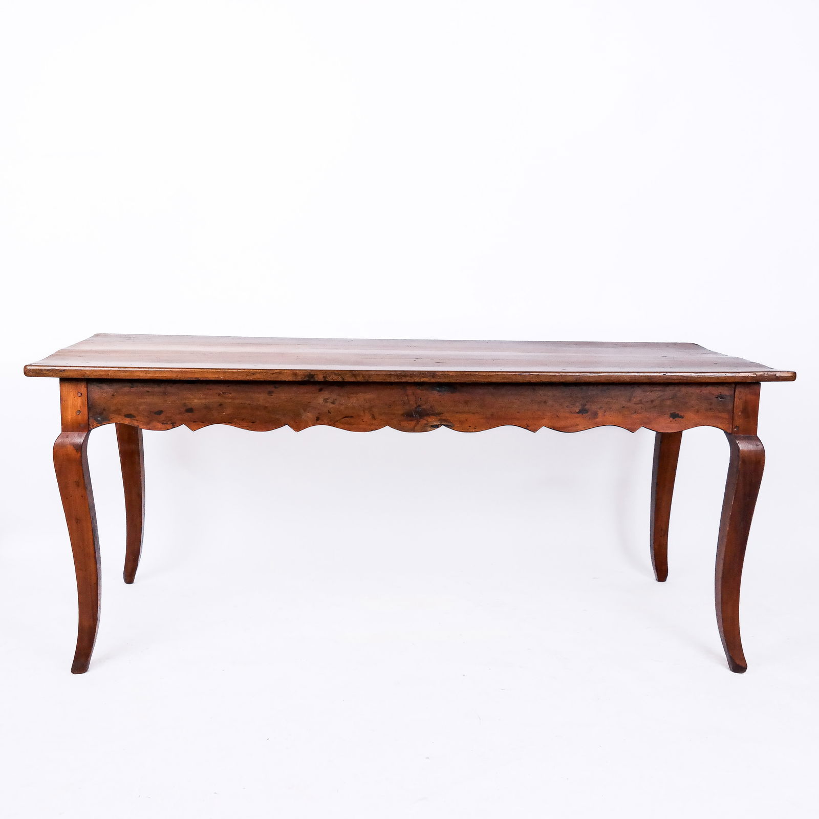 French Provincial Fruitwood Dining Table (1 of 3)