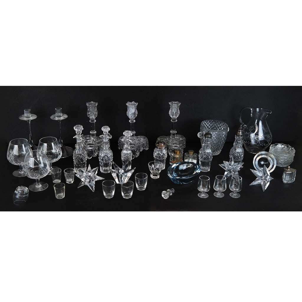 Assembled Group of Glass Tableware (30+) (1 of 16)
