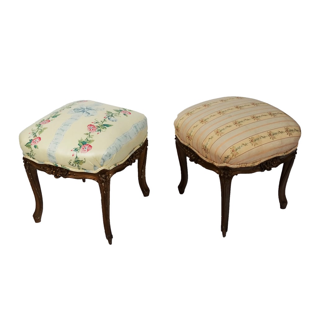 Pair of 19th C. French Stools (1 of 11)
