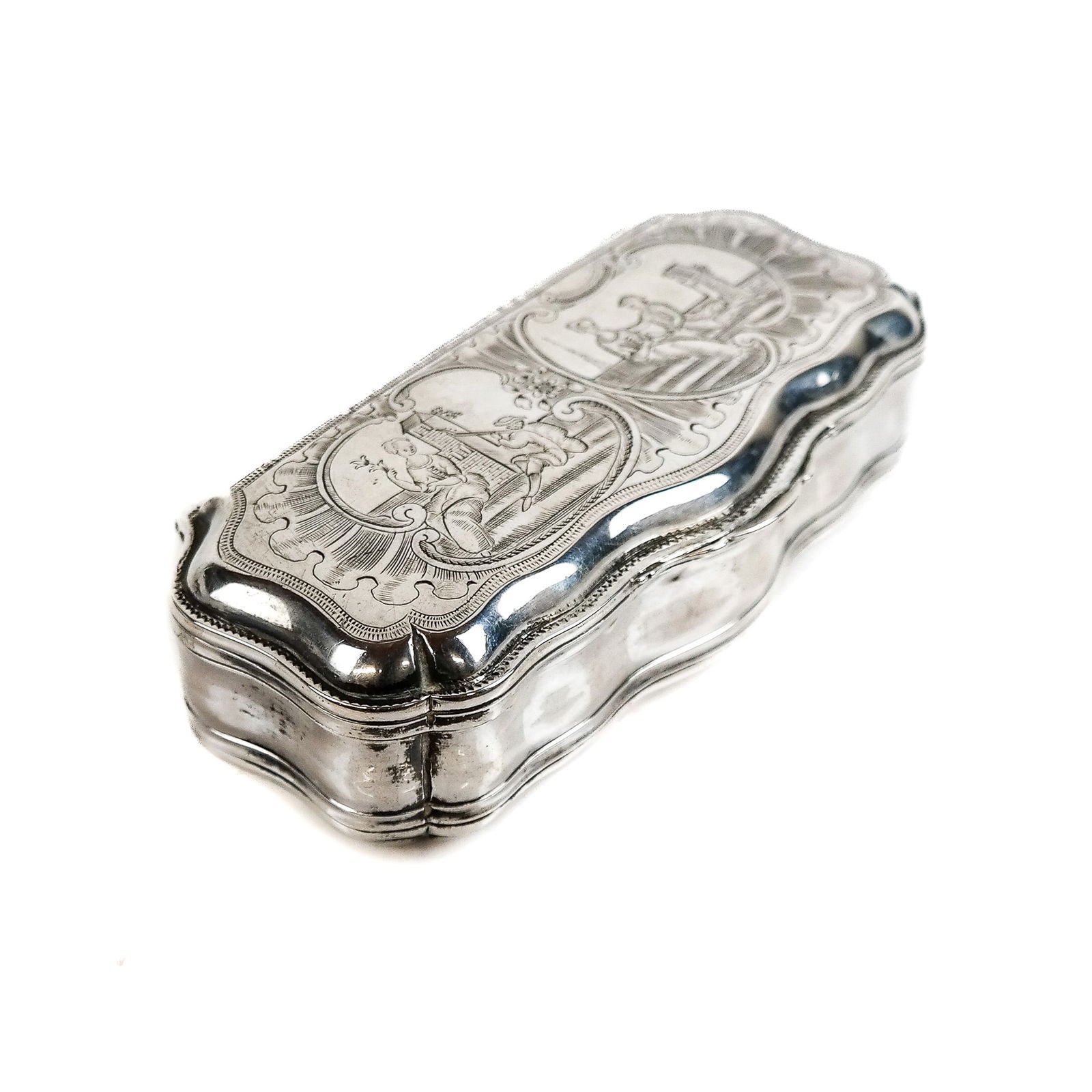 Vintage Silver Vanity Box (1 of 9)