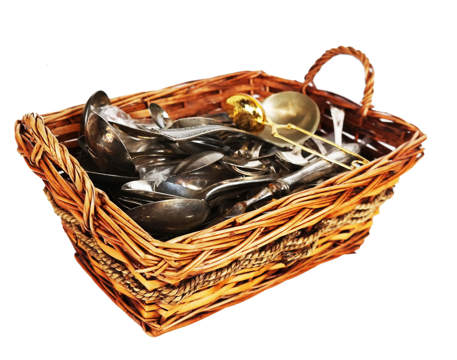 Assorted Silver Plate and Other Flatware (1 of 13)