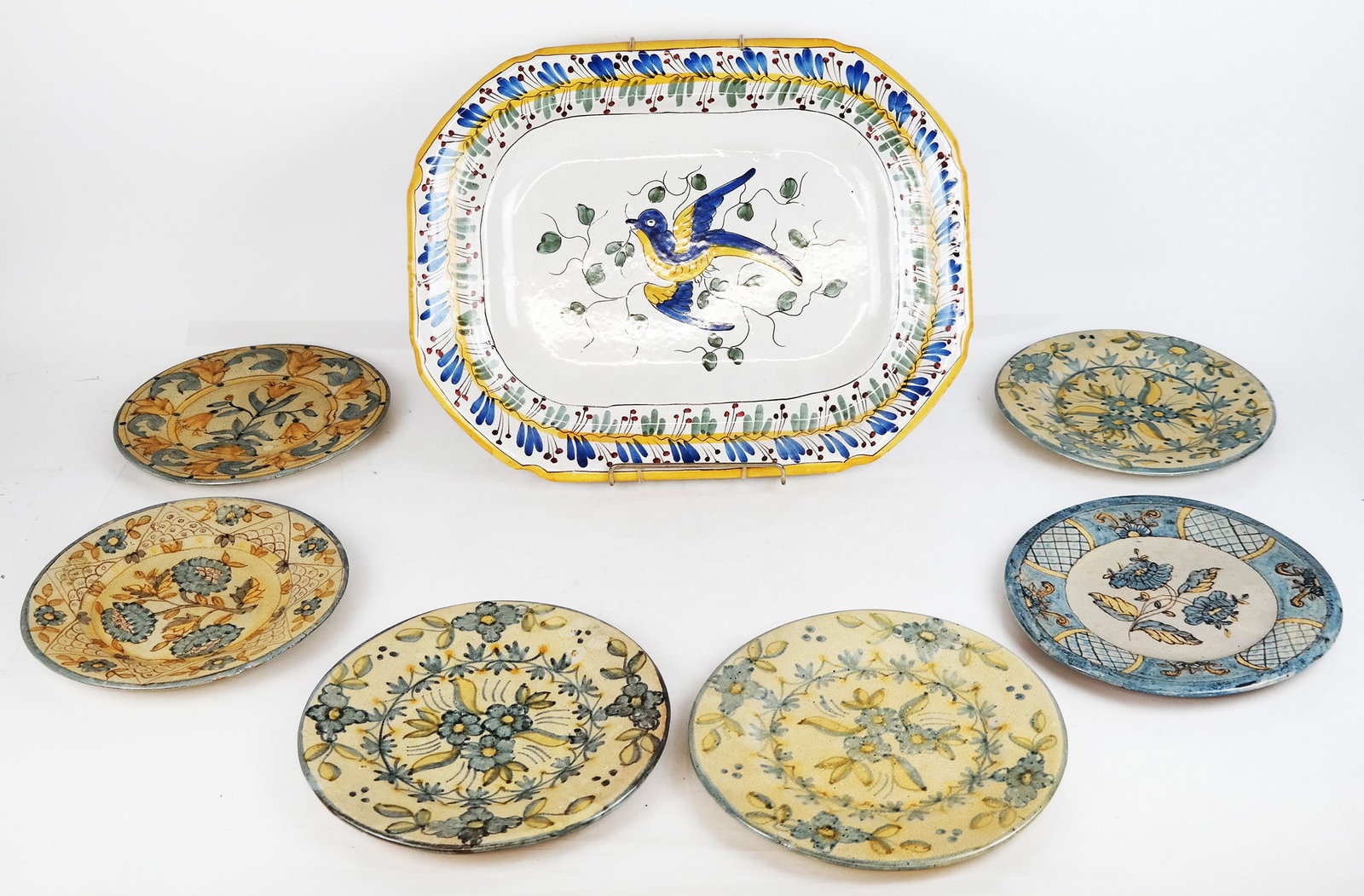 Portuguese Ceramic Platter and Plates (7) (1 of 15)