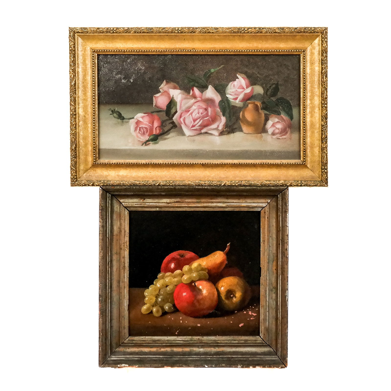 Two Oil on Panel Still Lifes (1 of 8)