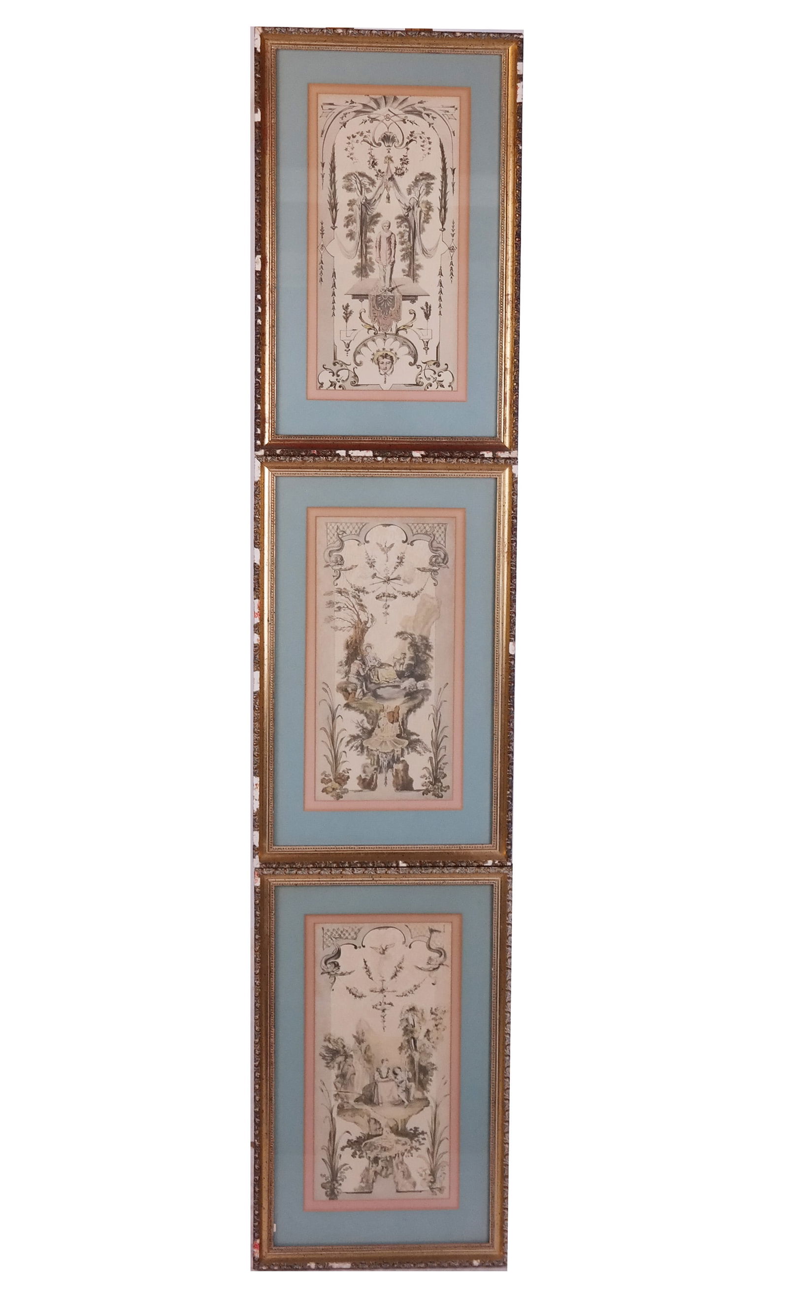 Three French-Style Color Prints (1 of 9)