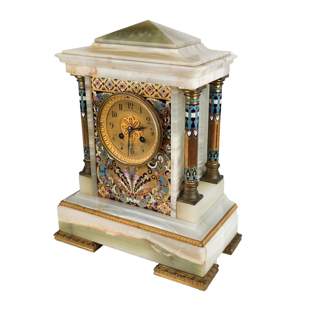 French Classical Revival Mantel Clock (1 of 14)
