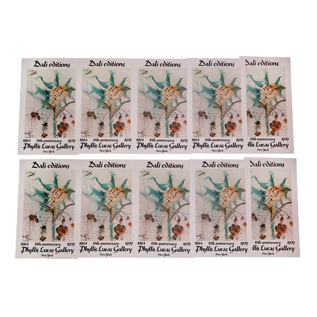 Ten 1979 Salvador Dali PLG Posters (1 of 9)