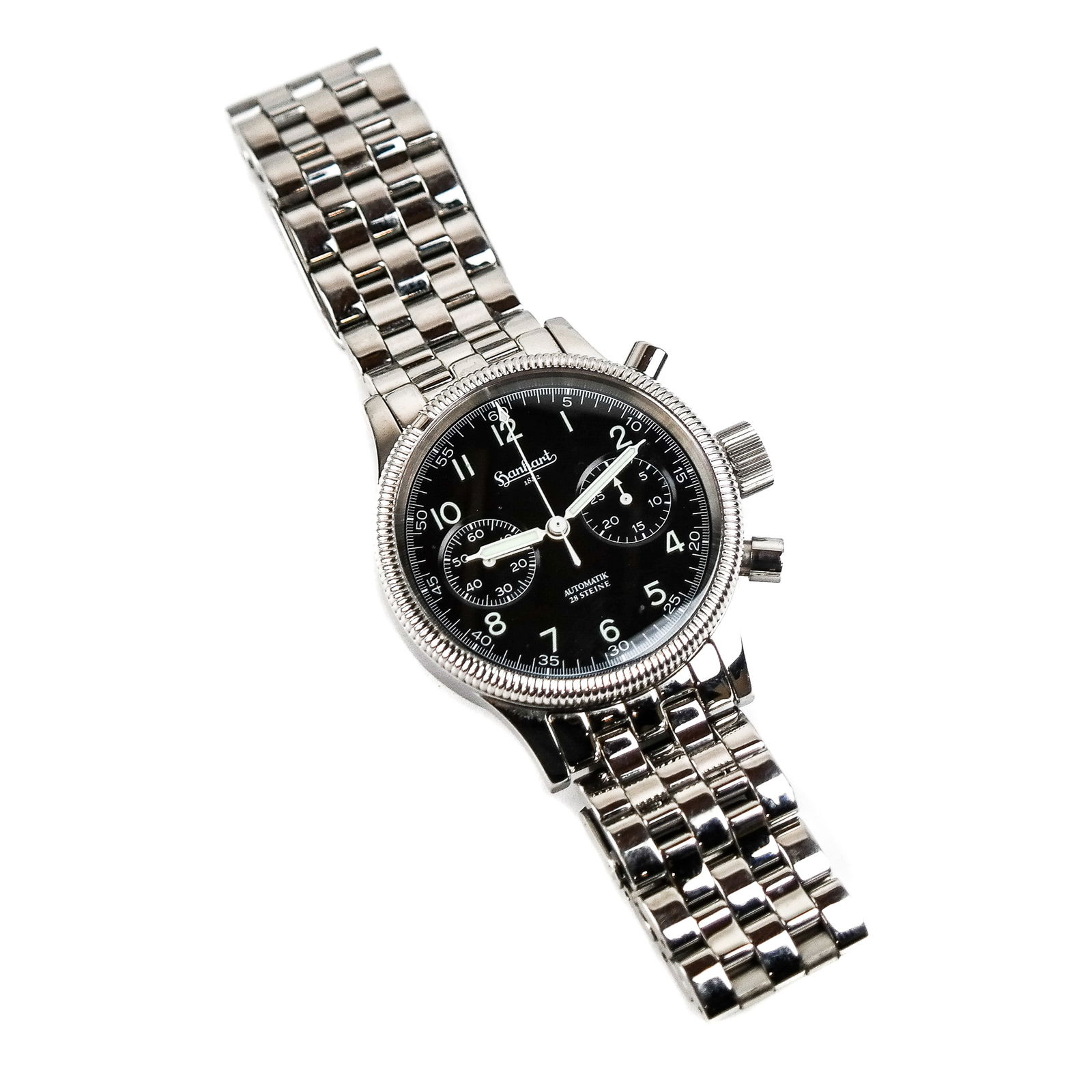 Hanhart Flieger Pioneer Caliber II Watch (1 of 11)