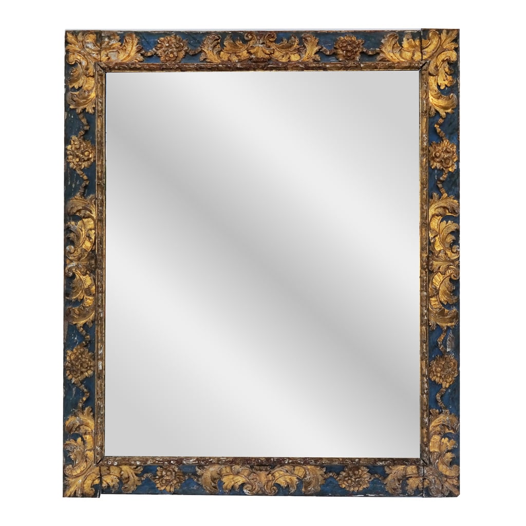 Continental Rococo Giltwood Mirror (1 of 11)