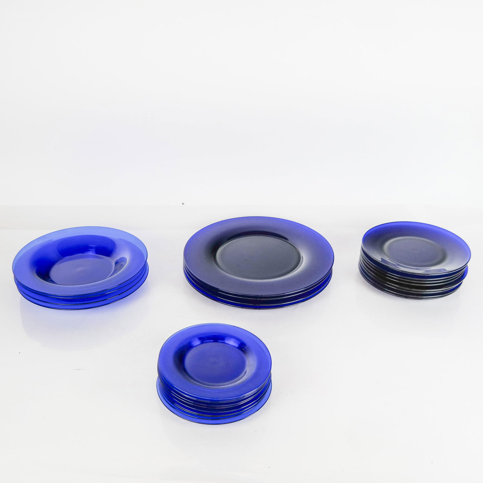 Cobalt Blue Glass Tableware (25) (1 of 10)
