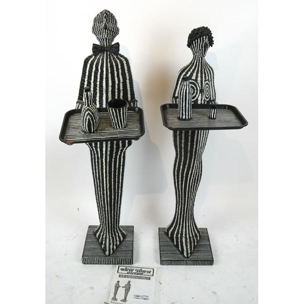 George R. BUCHER: Maid & Butler Sculptures (1 of 10)