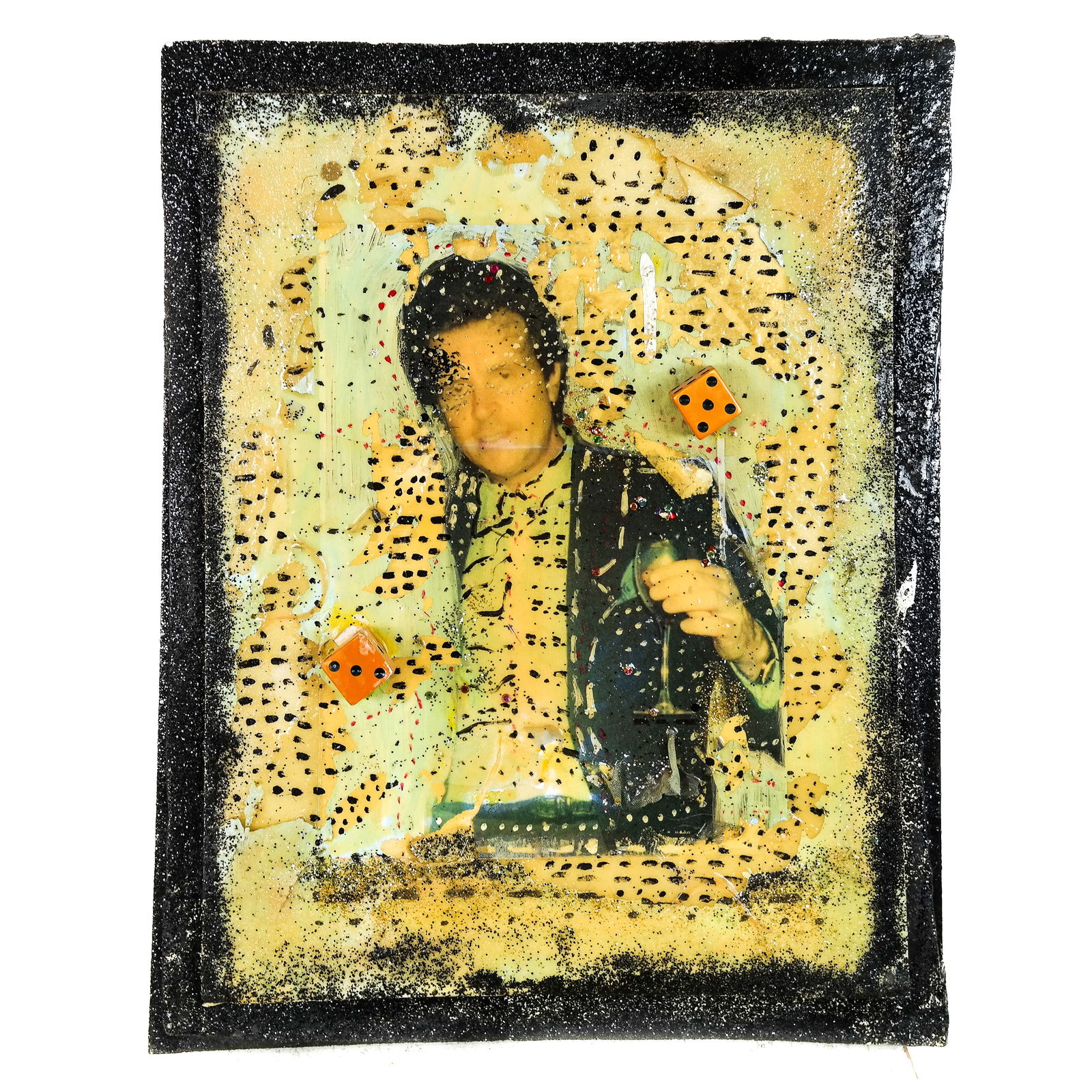 Colette JUSTINE: Man with Dice - M/M Collage (1 of 9)